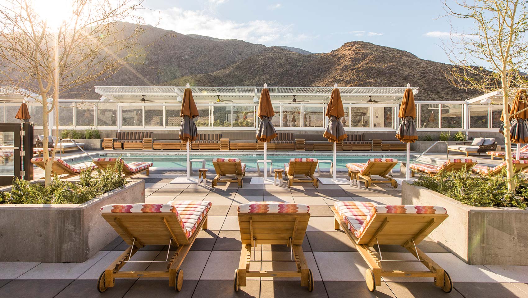 Kimpton rowan palm springs pool