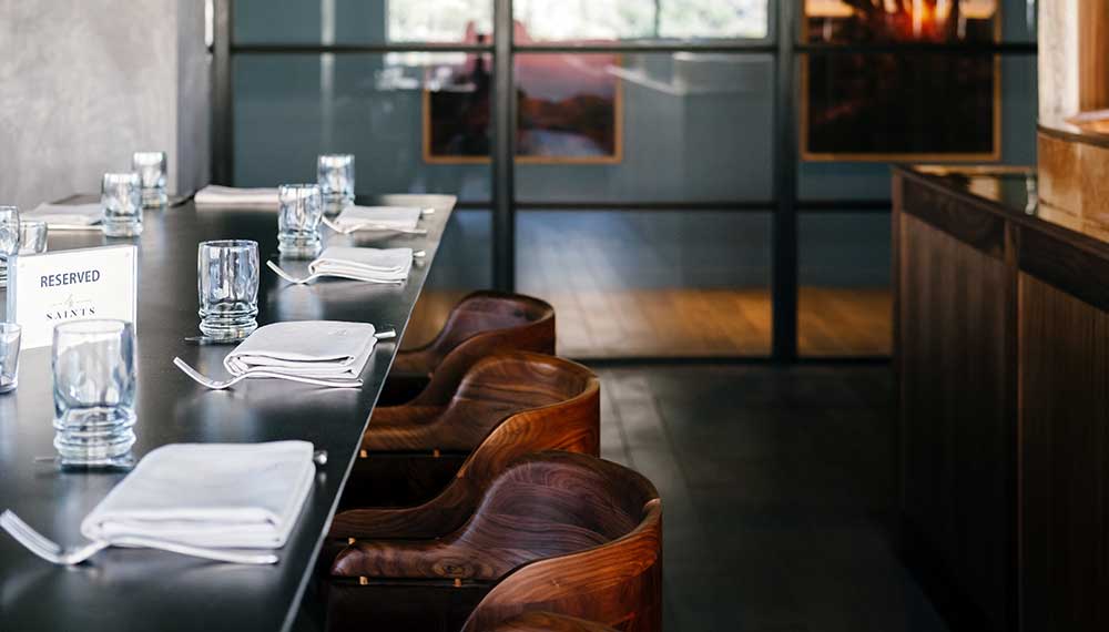 palm springs hotel private dining