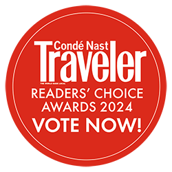 Conde Nast Readers' Choice Awards 2024 badge - Click to VOTE NOW