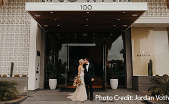 Bride & Groom at The Rowan