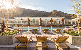 Rowan pool chairs and cabanas