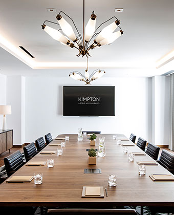 Kimpton rowan palm springs meeting boardroom